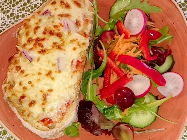 light lunches and snacks at Nelly May's tearoom